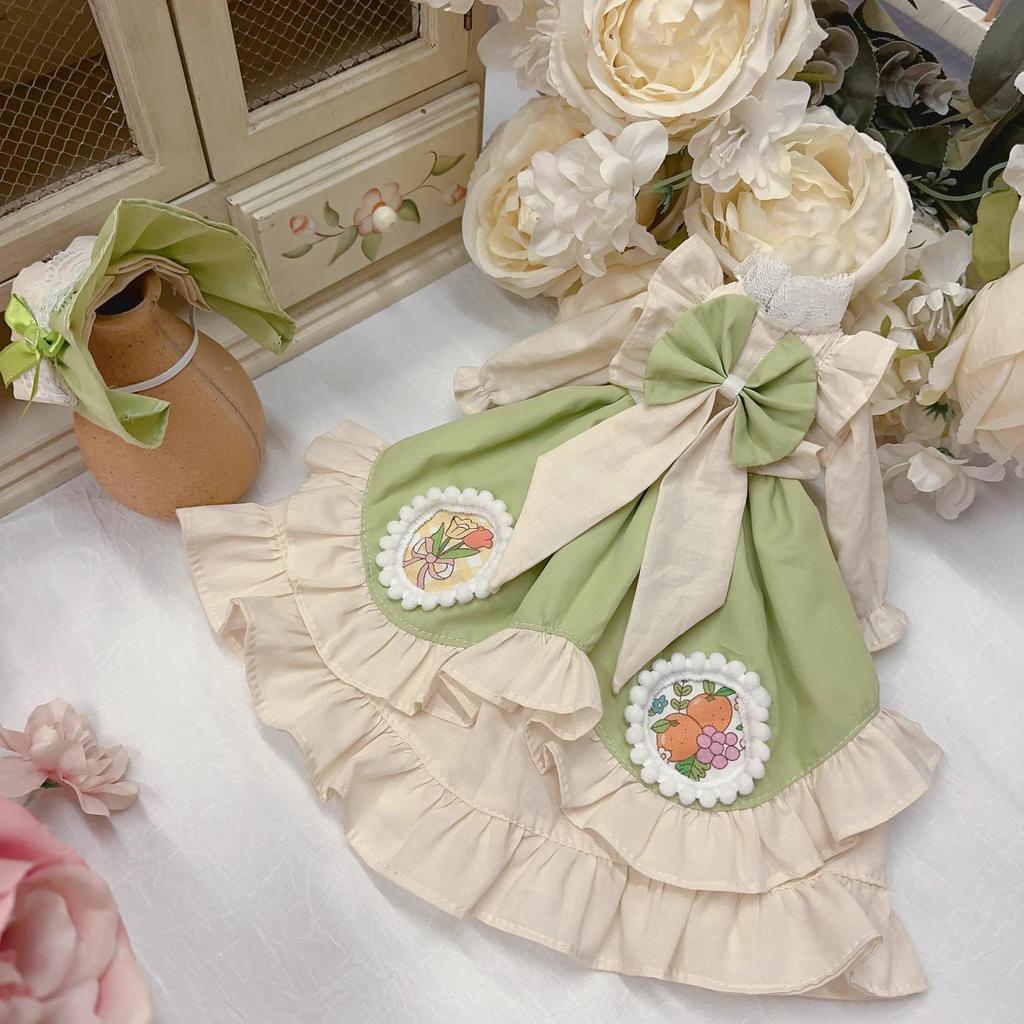 HAMRETHYPPZ BJD Ball Jointed Doll Doll Doll Maid Elf Skirt Forest Elf Suit and Body Not Light Green 1/4 1/6 1/3 Dress, Costume, Outfit, Suit, (Head