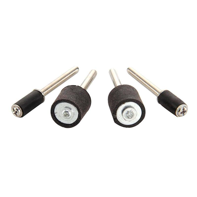 100Pcs Mandrel Dremel Rotary Tool Accessories Sanding Bands Drum Sleeve Grit