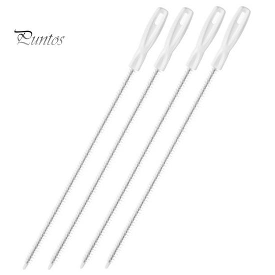 

4 шт., 45 см, щетка для дноуглубления канализации с ручкой, гибкая нейлоновая щетина, щетка для очистки раковины, щетка для чистки труб, аксессуары для кухни и ванной комнаты 45cm