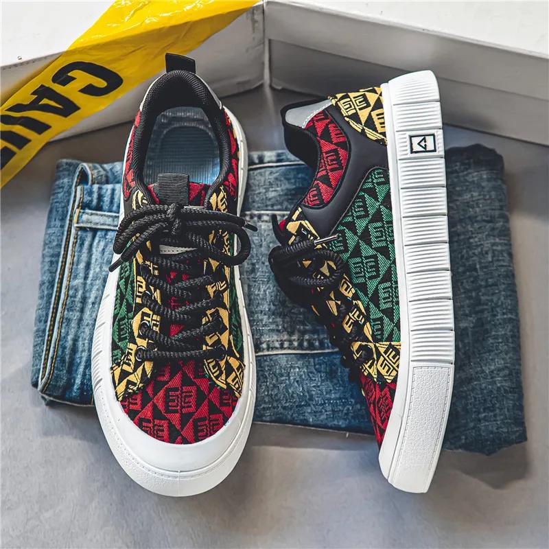 Fashion Luxury Men's Sneakers Zapatos Para Hombres Fashion Trend Versatile Casual Board Shoes Lightweight and Breathable Running Shoes