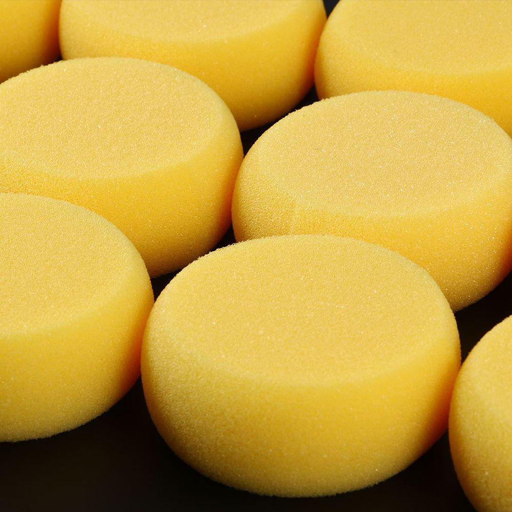 12PCS Cleaning Pottery Crafts Artist Brush Painting Sponge Round Synthetic Watercolor