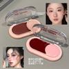 Two Tone Matte Blush Cream Brighten Contour Natural Glow Face Makeup