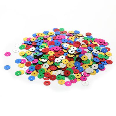 Paillettes Rotondi Pezzi di nido Foro medio Paillettes sciolte Decorazione di cucito artigianale 1500 pezzi-3500 pezzi Accessori fai da te