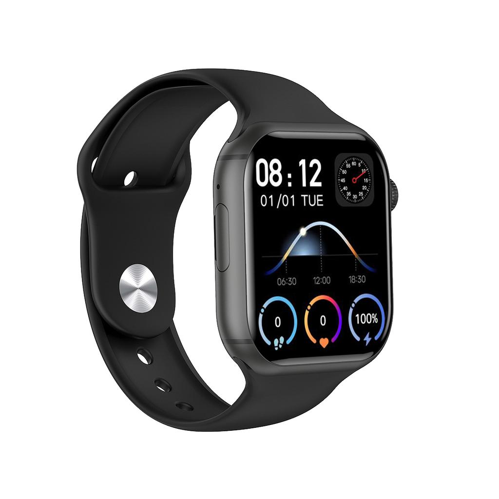 Rainbuvvy DM60 Touchscreen Smartwatch 1.96 Zoll Runder Bildschirm Quad-Core 4GB RAM 64GB ROM 320x385 Bluetooth 4.2 WIFI 800mAh IP67 Wasserdicht Android Uhr