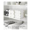 Yamazaki Jitsugyo Connecting Towel Storage Rack Set of 2 White Approx. W14.5 x D14.5 x H30cm Tower 4316
