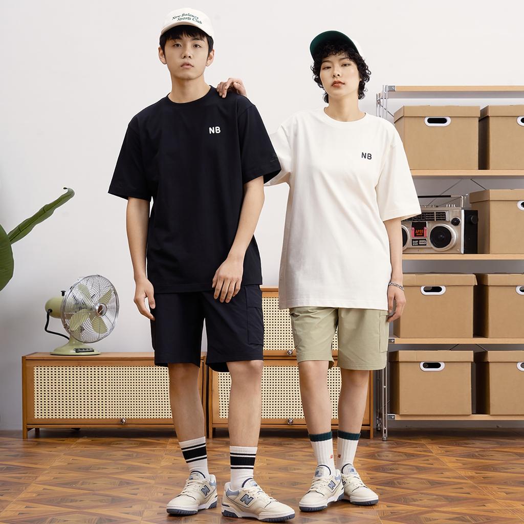 New Balance X SEIJI ANDY Back Graphic Tee Asia Sizing 'White Black' Unisex 5ED26221-IV