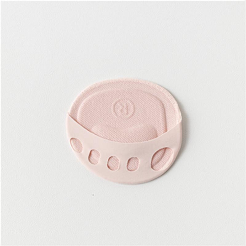 

Женские невидимые противоскользящие носки с пятью пальцами и полупальцем, со спонжевой подушечкой для туфель на высоком каблуке One Size розовый