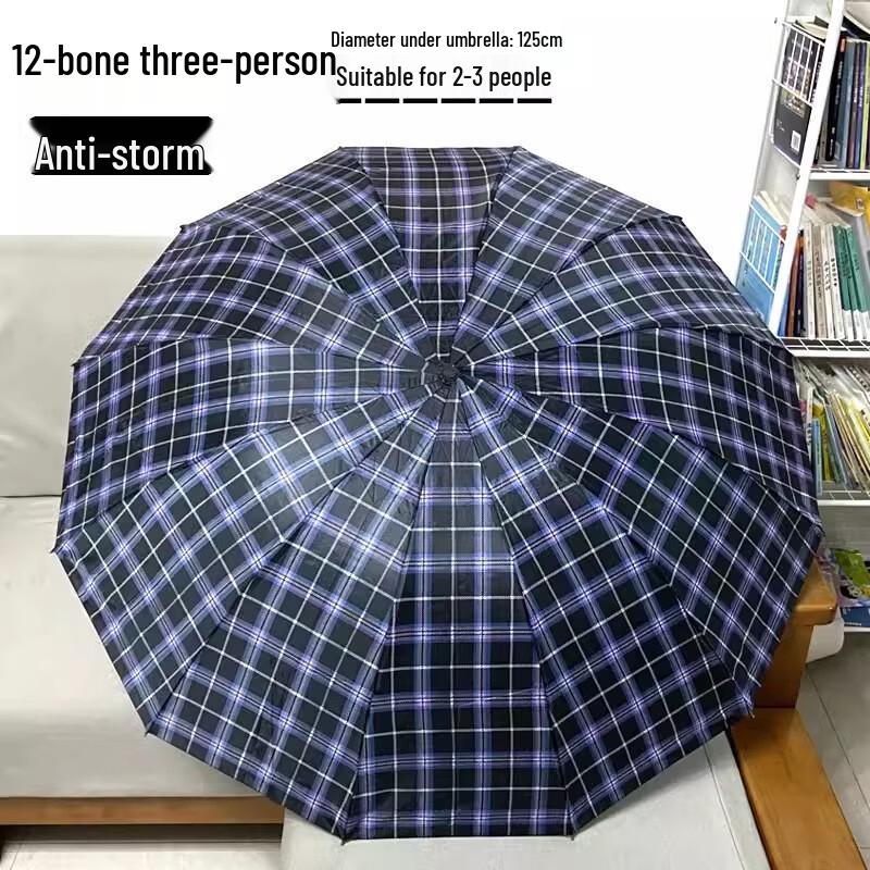Xihe Wind-Resistant Manual Folding Umbrella