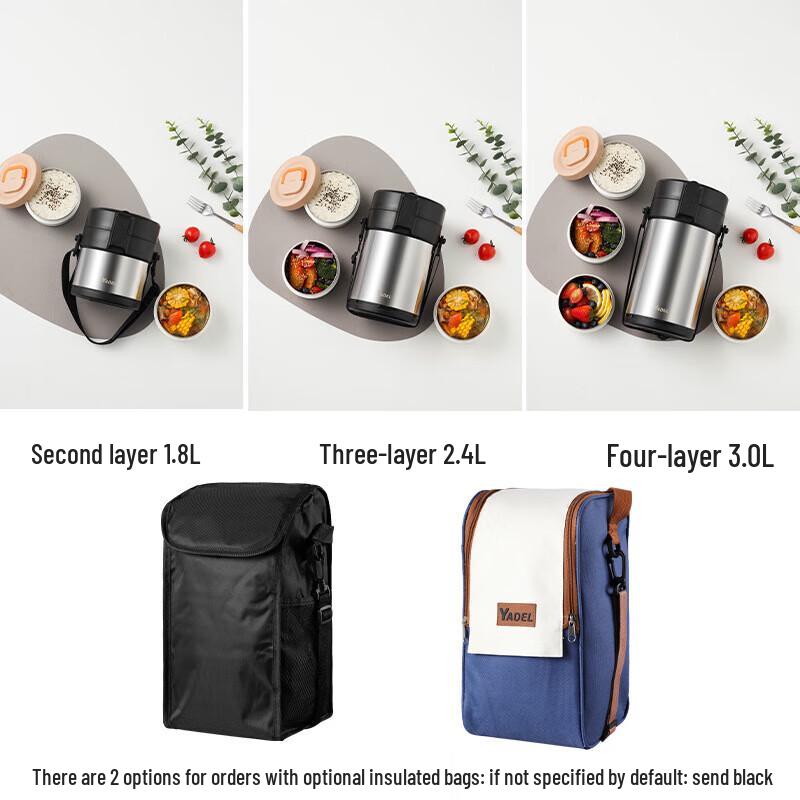 Fanshi 304 Stainless Steel Vacuum Insulated Lunch Box