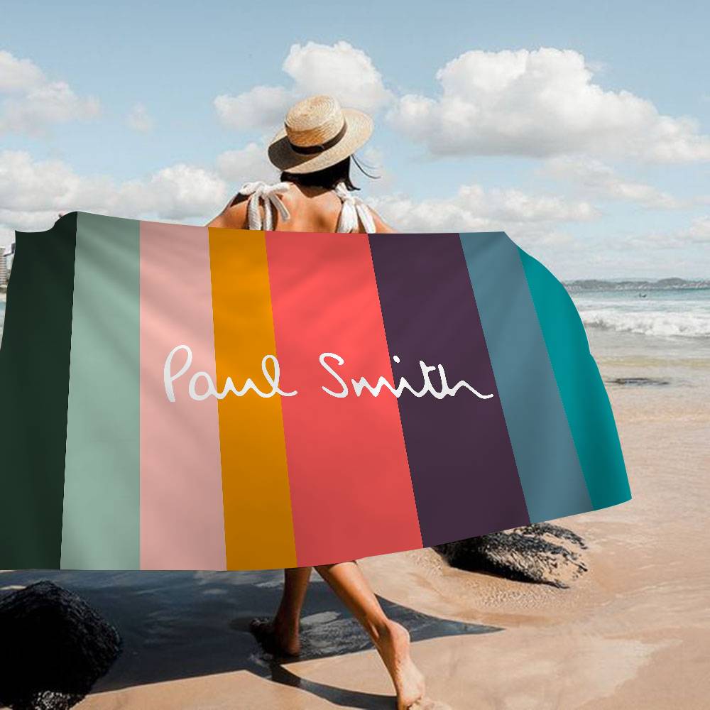 Fashion Brand Famous P-Paul S-Smith Anime Beach Swimming Towel Soft Absorbent Washcloth Children's Gifts For Travel Camping Gym