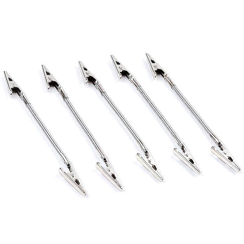 1/5/10 Pack Multi-Purpose Alligator Clip Double-Ended Hose Diy Memo Card Photo Picture Note Clip Office Accessories