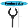 2Pcs Fishing Rod Boats Hook Paddle Holder Marine Dinghy Oar Lock Fishing Rod Holder for Marine Row Boats Kayak Enduring
