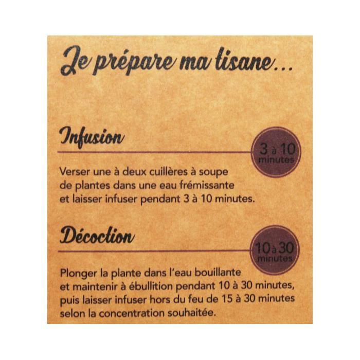 Nat & Form Tisane Aubier De Tilleul Blanc Ecorce Bio 100g