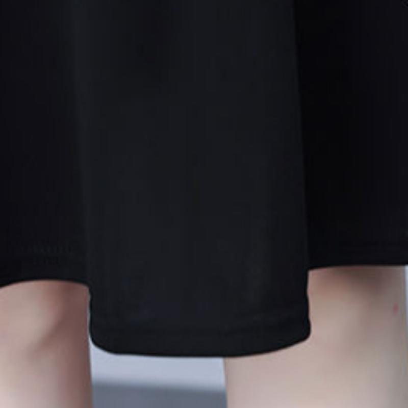 Женское лоскутное платье с длинным рукавом и принтом — фото 10