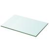 VidaXL Panneaux d'étagère 2 pcs Verre Transparent 30 x 15 cm