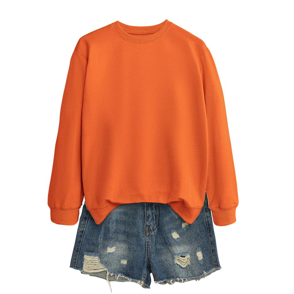 Crewneck Sweatshirt For Women Fall Graphic Sweatshirts Vacation Long Sleeve Drop Shoulder Pullover