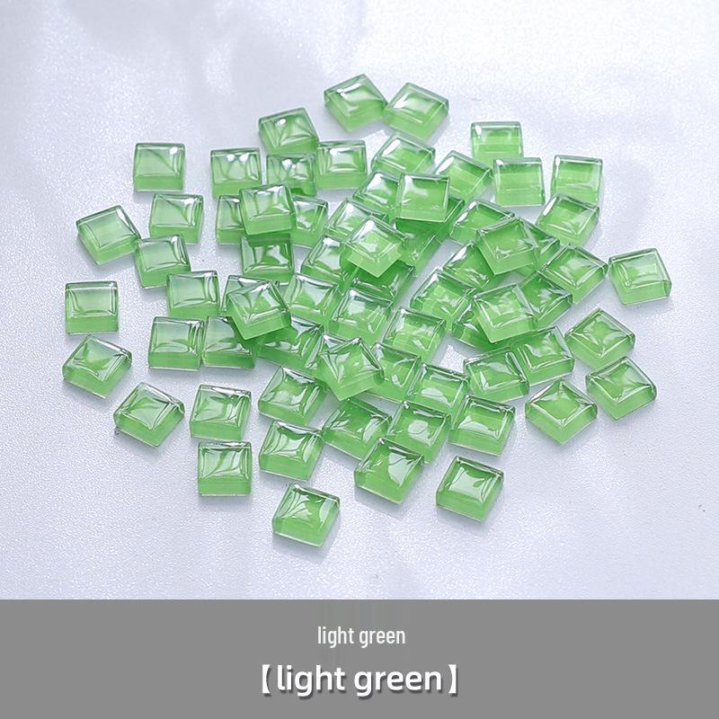 1cm Crystal Glass Colored Stones Mosaic DIY Kit for Kids