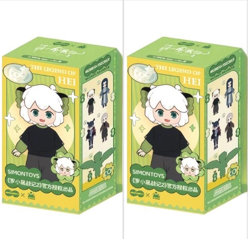 In Stock Simontoys The Legend Of Hei 12 Bjd Blind Box Mystery Box Dolls Kawaii Action Anime Figure Blind Box Toys Gifts