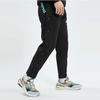 Li-Ning Straight Leg Fleece Knit Sports Pants Men bottoms Black AKLR715-1