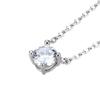 Collier en argent 925 Luxenter avec zircons brillants finition ens rhodium - Keval