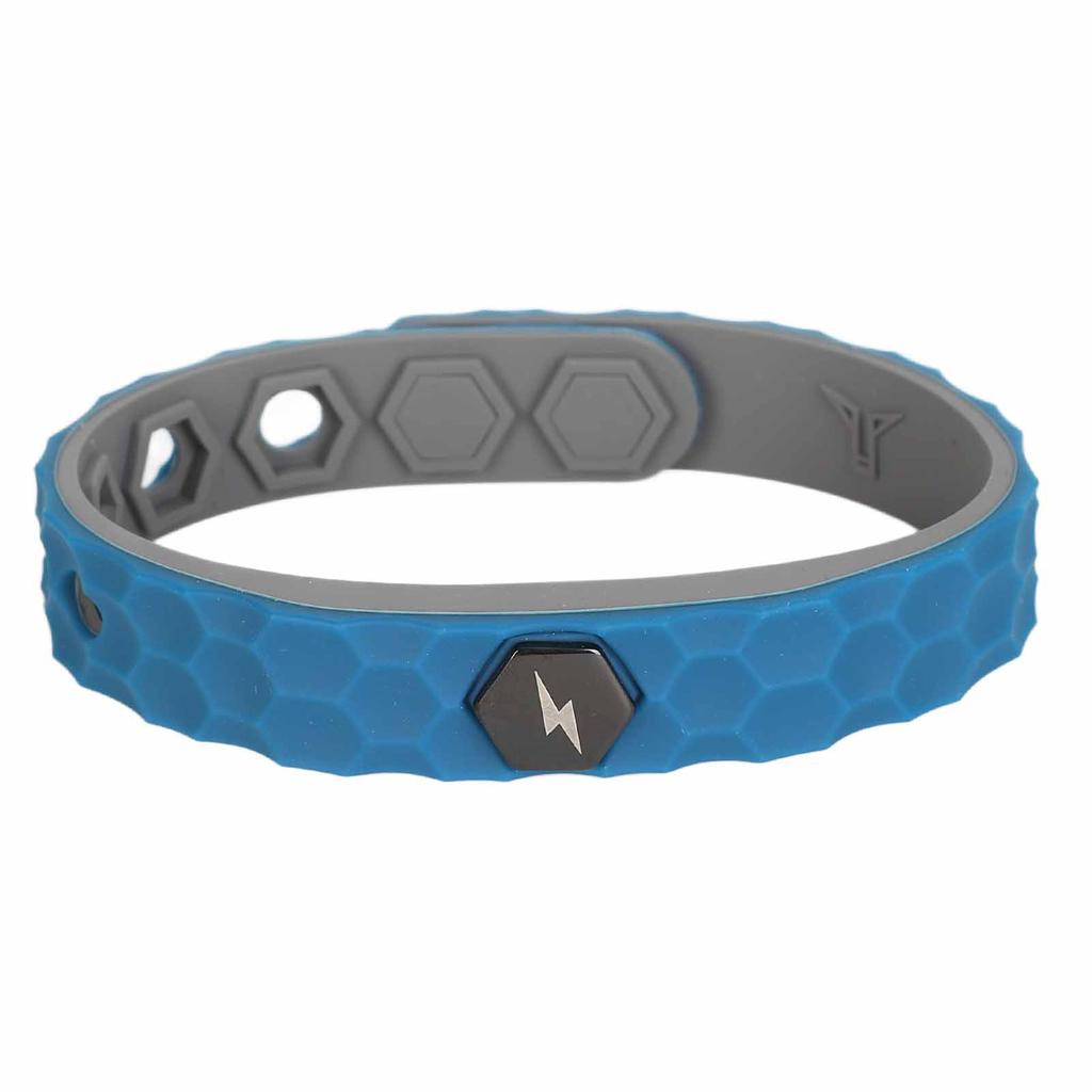 Antistatic Wrist Band Waterproof Comfortable Small Lightweight Anion Bracelet for Men Women Blue