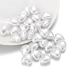 30pcs/lot ABS Imitation Pearl Beads Heart Beads Loose Spacer Beads For Jewelry Making Acrylic Beads DIY Earring Bracelet Crafts