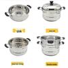SUPOR 304 Stainless Steel Multifunctional Double-Layer Steamer