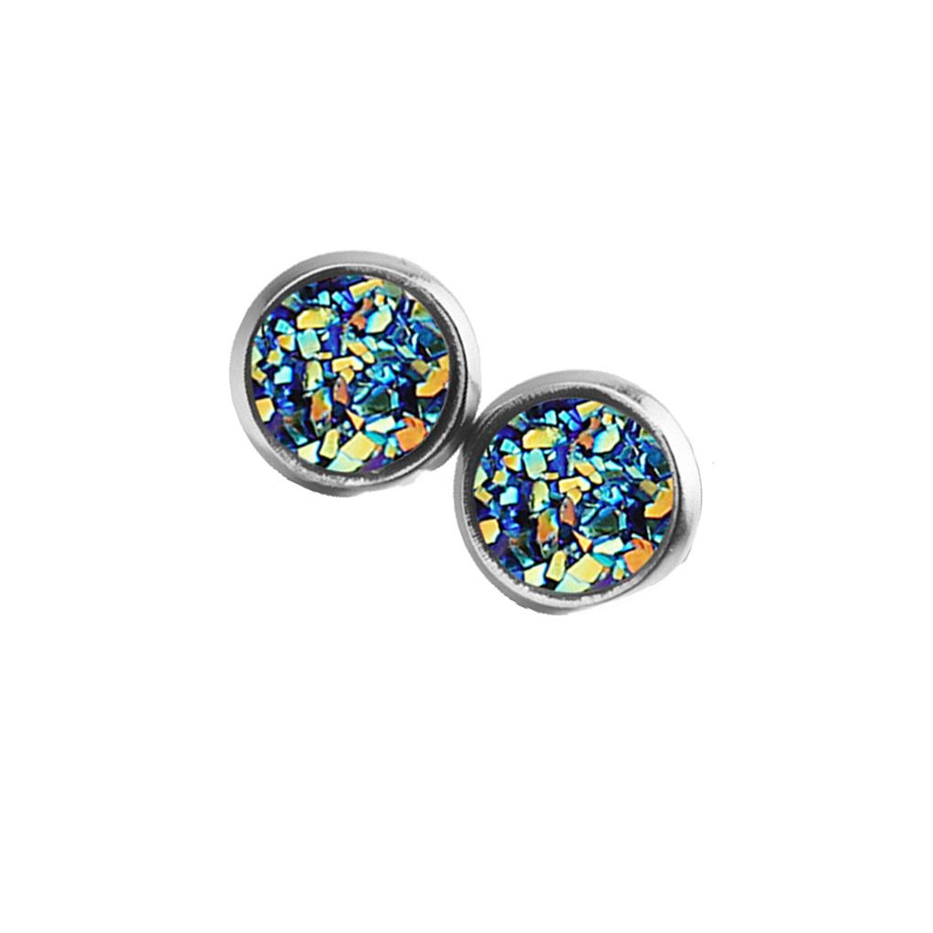 1 Pair Earrings Simple Fashionable Eye-catching Eardrops Fine Electroplating Ear Studs Gorgeous Gift Girls Birthday Party