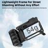 Enhanced Stability Protective Frame Handle for Action 6 Cameras Quick Release Design Cold Shoe Slot for Accessories