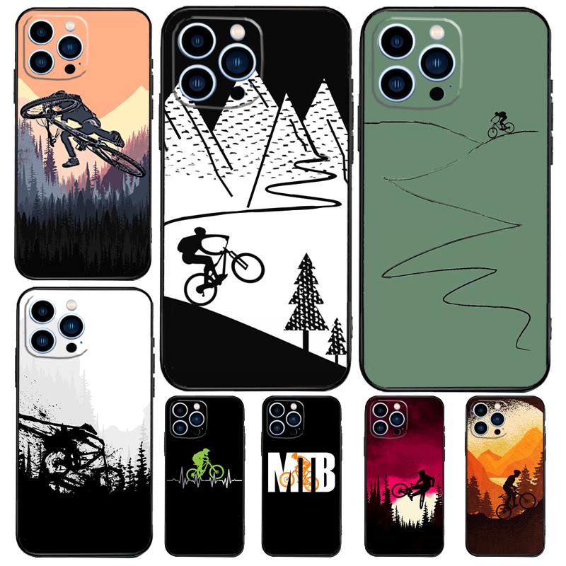 MTB Mountain Bike Cycling Bicycle Case For Xiaomi Redmi Note 14 10 11 12 13 15 Pro Plus Cover For Redmi 15 15C 13C 12C 10C 14C
