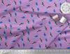 Soimoi Japan Crepe Satin Fabric Waves,Whale & Dolphin Ocean Decor Fabric Printed metre 42 Inch