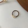 Little Cat's Eye Stone High-Elastic Hair Tie: Durable, Non-Pulling Summer Ponytail Band for Women