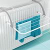 Multifunktionaler rutschfester Wäschetrocknerbügel Faltbarer Schuhaufbewahrer Kleiderbügel Balkon-Aufbewahrungsregal Fensterschutzgitter