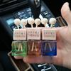 1PCS Air Freshener Car Perfume Clip Essential Oil Diffuser Vent Empty Glass Bottle Decoration Aromatherapy Glass Bottle
