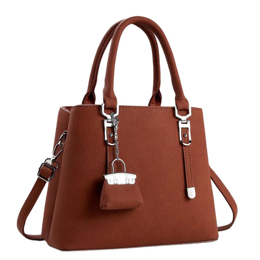 Women's PU Leather Top Handle Satchel Shoulder Tote Bags Casual Purses and Handbags Shopping Shoulder Bags Messenger Tote Bag Crossbody Bag for Women