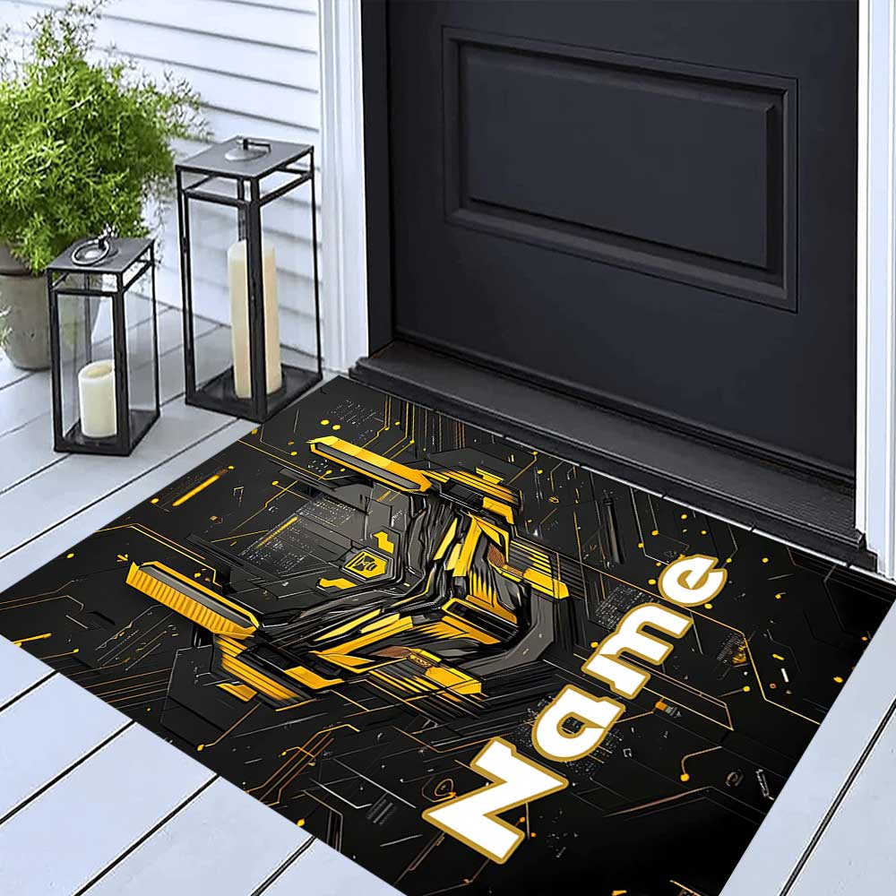 Transformers Fans (26) Customize your name rug, office chair cushion, home bedroom living room gift.