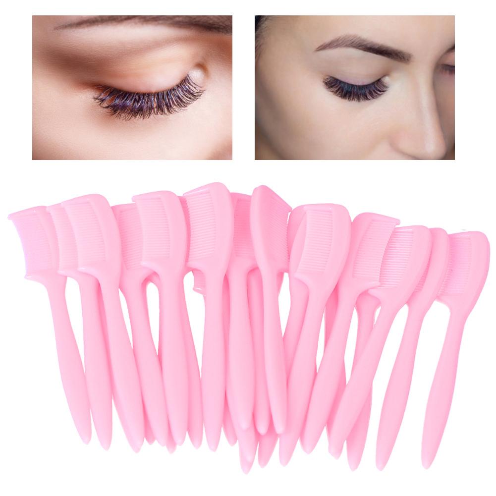 Eyelash Separator Comb Mini Eyebrow Comb Sets Cosmetic Tool for Eyelash Extension