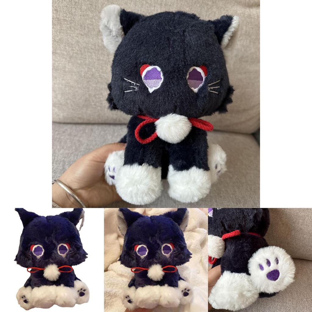 Gift For Kids! Genshin Impact Kunikuzushi Plush Cat Soft Doll