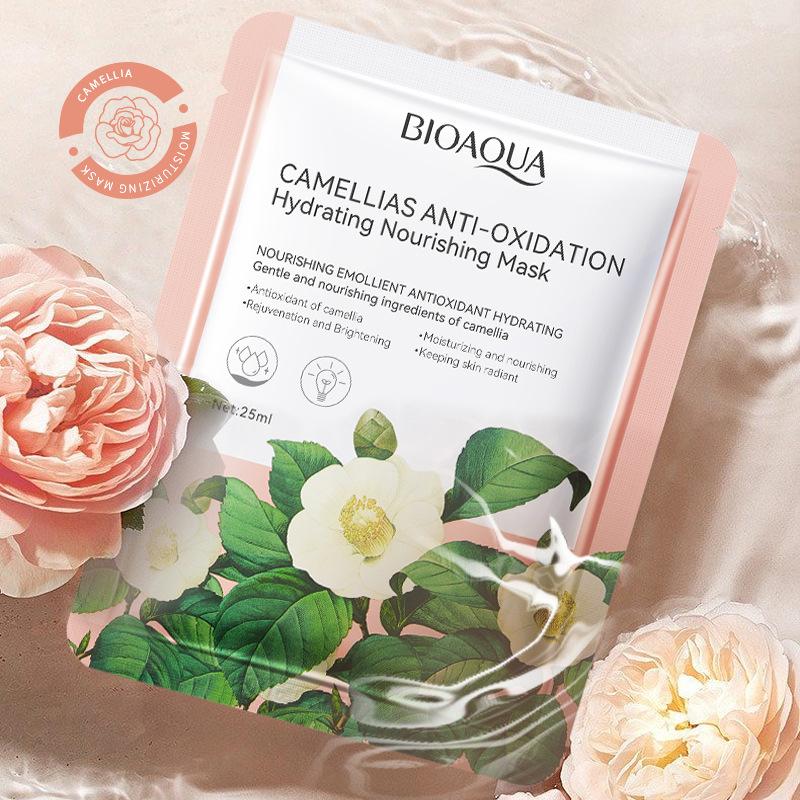 BIOAOUA Soothing Camellia Antioxidant Moisturizing Nourishing Mask