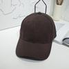 Hipster men and women versatile solid color baseball hat summer street black pink student sunshade cap couple