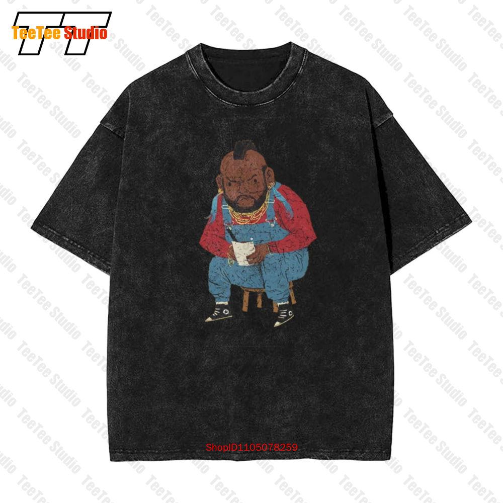 Ba To Do List The A Murdock Mr B A Team Hannibal Baracus Vintage Oversized TShirt OBHR S