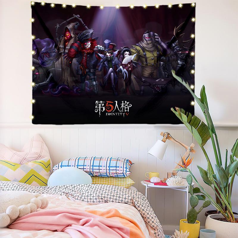Digital Printing Background Cloth Anime Game Fifth Personality Hanging Blanket Wall Cloth Dormitory Bed Head Decoration Cloth