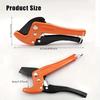 1PC PVC Pipe Cutter Heavy Duty Tubing Cutter with SK5 Blades Ratchet-type Tube for Shear Tube Cutter Hand Tools