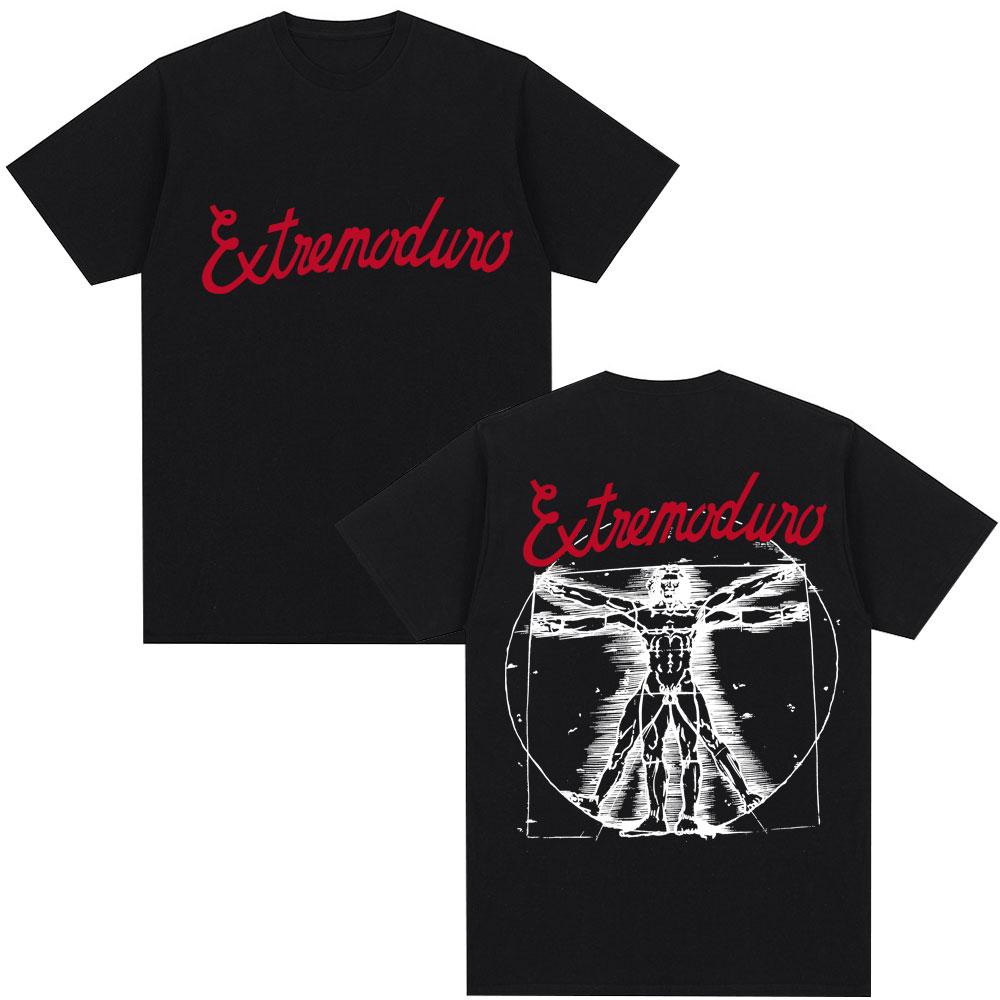

Rock Band Extremoduro Graphic TShirts Unisex Gothic Hip Hop Punk Tshirt Casual Cotton Loose T Shirt Fans Gifts Streetwear L