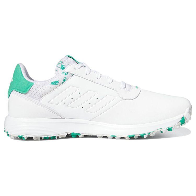 Adidas S2G SL 23 Shock Absorbing Slip Resistant Durable Low Top Golf Shoes Men Sneakers White Green GV9422