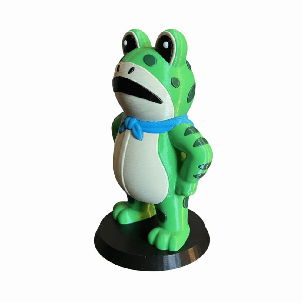 Funny Frog Ornaments 3D Printed Frog Model New Protest Frog Toy  Gifts