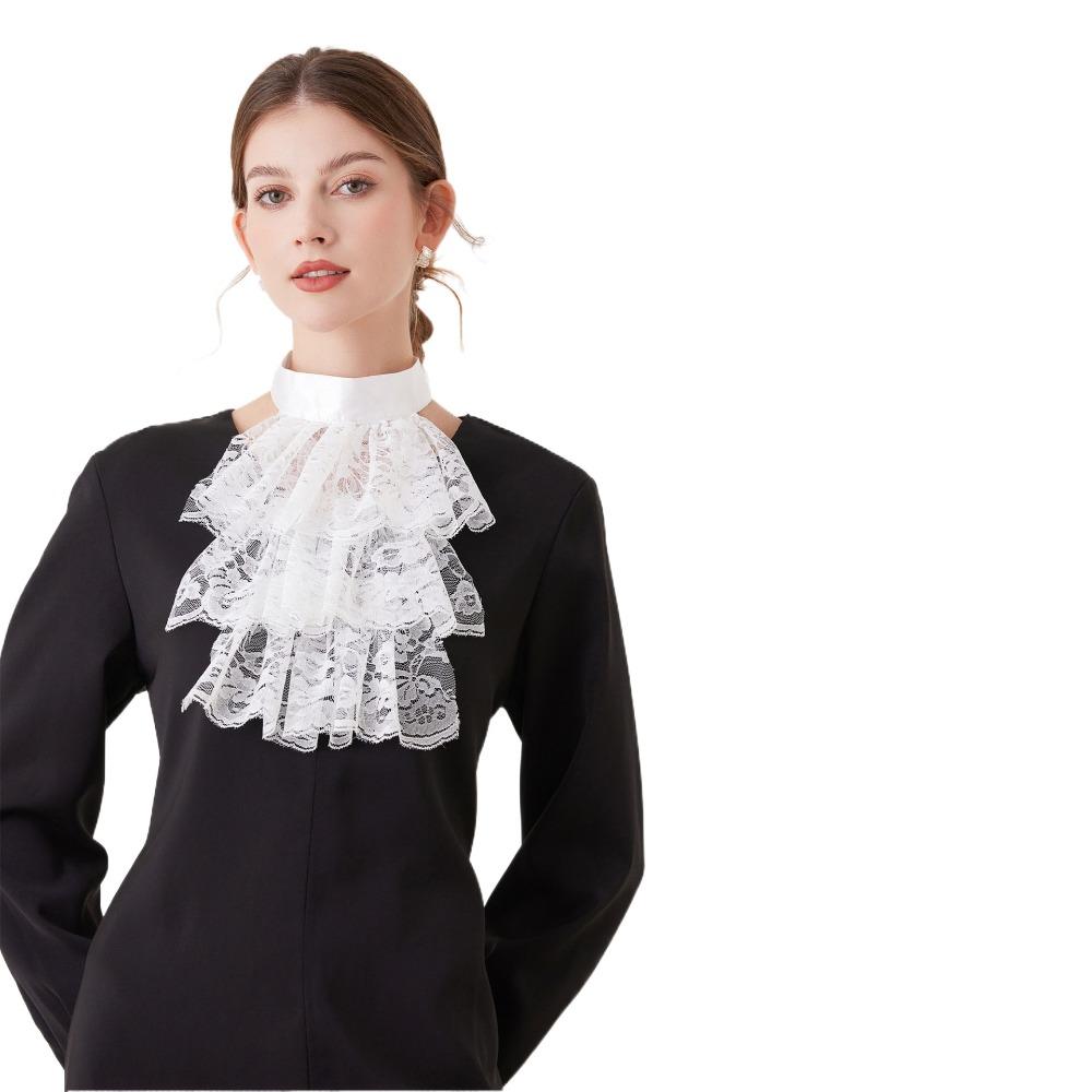 Solid Color Fake Collar Victorian Ralph Collar  Stage Performance Costume Accessory