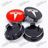 ALL1 56mm 4 Piece Wheel Tire Center Cap Logo for Tesla Original Hub Caps Model3 Model Y Model S X High Quality Auto Accessories