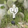 Dulton Solar Neon Light Cactus Easygoing and Lively Neon Sign Garden Exterior Lighting Height 745mm Width 142mm Depth 12mm NB-0543CT
