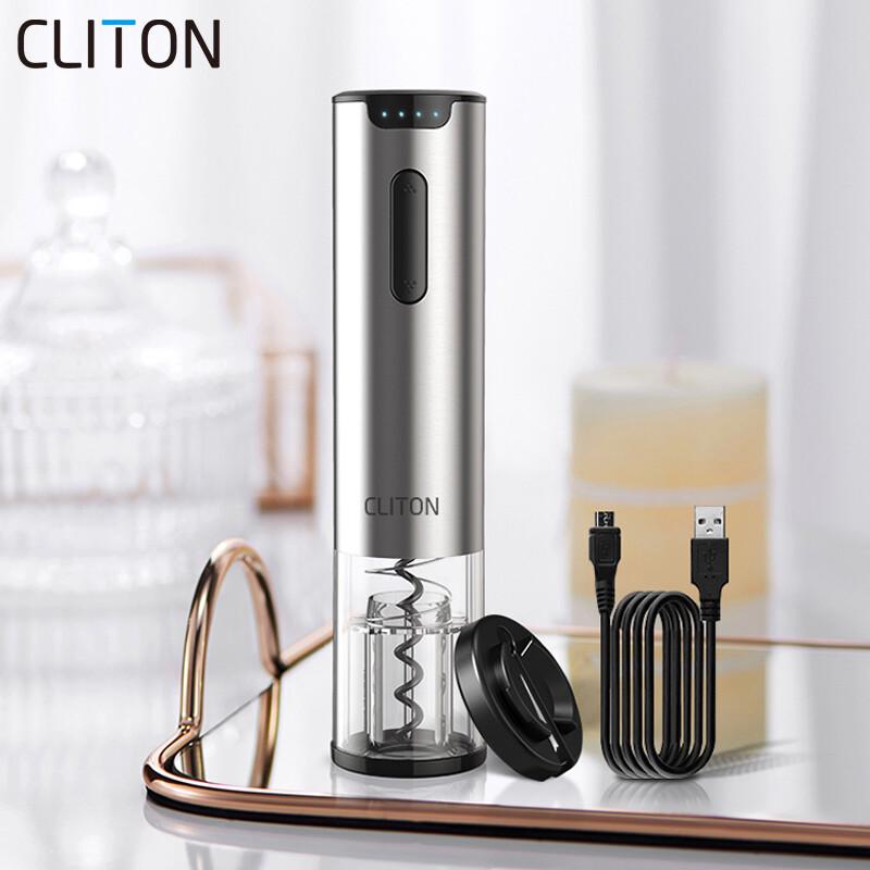 CLITON Electric Rechargeable Wine Opener